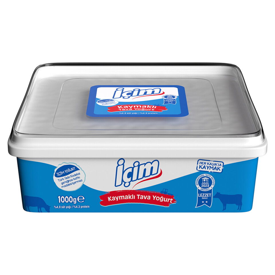 İÇİM YOĞURT 1000 GR KAYMAKLI TAVA